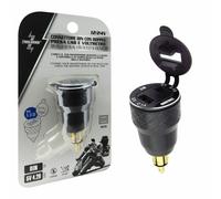 ZIM&MANN Caricabatt USB DIN c/voltmetro digitale