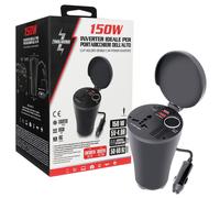 ZIM&MANN inverter per auto da DC a AC e 3oo watt. In 12V Out 220V