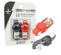 ZIM&MANN Morsetti batteria c/protezione 2pz