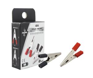 ZIM&MANN Pinze Batteria Micro 10A - Coppia Morsetti Isolati