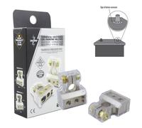 ZIM&MANN Terminali Batteria Multi-Ingresso (4 Vie) con Copertura Protettiva