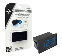 ZIM&MANN Voltmetro digitale con Led Blu 3~30V