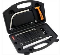 ZIMAIC Set di Sega a Mano Mini, 15-in-1 Multiuso Seghe e Lame 12 Pollici con 5 Lame, Seghetto Manuale ad Arco per Giardinaggio, Vetro, Piastrelle, Legno, Metallo, Plastica