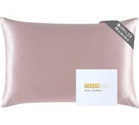 Zimasilk 25 Momme Federa 100% Seta di gelso per la salute dei capelli e della pelle, cuscino in seta naturale, entrambi i lati sono realizzati in seta di grado 6A più alto (Prugna chiara, 50x75cm)
