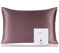 ZIMASILK Federa 100% Seta di gelso per capelli e pelle, Federa per cuscino in seta naturale da 19 momme, entrambi i lati sono realizzati in seta（1 pezzo, Viola, 50x75cm)