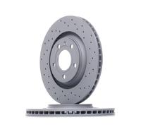 2x Disco freno con ventilazione esterna 100.3316.52 ZIMMERMANN per AUDI A4 B6