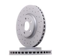 2 x ZIMMERMANN 100.3331.52 Disco freno per AUDI,AUDI (FAW)