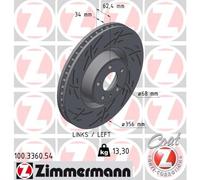 ZIMMERMANN 100.3360.54 Disco freno