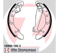 ZIMMERMANN 10990.100.3 Kit ganasce freno per AUDI,SEAT,SKODA,VW
