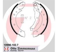 ZIMMERMANN 10990.102.7 Kit ganasce freno per BMW