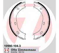 ZIMMERMANN 10990.104.3 Kit ganasce, Freno stazionamento per MERCEDES-BENZ