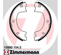ZIMMERMANN 10990.154.3 Kit ganasce, Freno stazionamento per MERCEDES-BENZ,VW