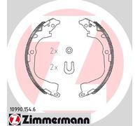 ZIMMERMANN 10990.154.6 Kit ganasce freno per VW