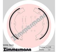 ZIMMERMANN 10990.156.0 Kit ganasce, Freno stazionamento per MERCEDES-BENZ