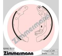 ZIMMERMANN 10990.157.0 Kit ganasce freno per DACIA