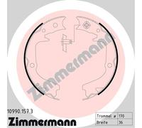 ZIMMERMANN 10990.157.3 Ganasce freno a mano