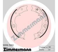 ZIMMERMANN 10990.158.0 Ganasce freno a mano