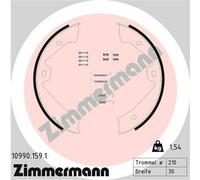 ZIMMERMANN 10990.159.1 Ganasce freno a mano