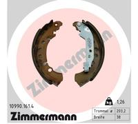 ZIMMERMANN 10990.161.4 Kit ganasce freno per MAZDA,TOYOTA