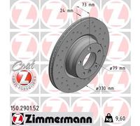 ZIMMERMANN 150.2901.52 - Disco freno