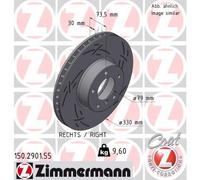 ZIMMERMANN 150.2901.55 Disco freno