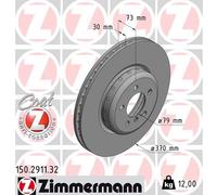 ZIMMERMANN 150.2911.32 Disco freno per BMW