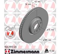 ZIMMERMANN 150.2917.20 Disco freno per BMW