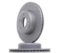 1X Disco Freno Zimmermann 150.2935.20 Coat Z per Bmw Assale Anteriore