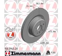 ZIMMERMANN 150.2945.20 Disco freno