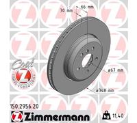ZIMMERMANN 150.2956.20 Disco freno per BMW,BMW (BRILLIANCE)