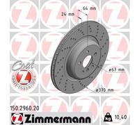 ZIMMERMANN Discofreno compatibile con BMW 150.2960.20