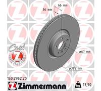 ZIMMERMANN 150.2962.20 Disco freno per BMW,ROLLS-ROYCE