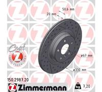 ZIMMERMANN 150.2987.20 Disco freno
