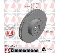 ZIMMERMANN 150.3406.20 Disco freno