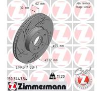 ZIMMERMANN 150.3447.54 Disco freno