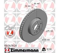 ZIMMERMANN 150.3479.20 Coat Z Disco freno per BMW 5 Sedan (F10) 5 Touring (F11)