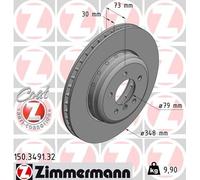 ZIMMERMANN 150.3491.32 Disco freno per BMW
