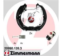 ZIMMERMANN 20990.128.3 Kit ganasce freno per FORD