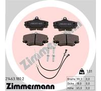 ZIMMERMANN 21463.180.2 Kit pastiglie freno, Freno a disco per ALPINE,DACIA,PEUGE