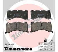ZIMMERMANN 21476.175.1 Kit pastiglie freni