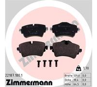 ZIMMERMANN 22187.180.1 Kit pastiglie freno, Freno a disco per BMW,BMW (BRILLIANC