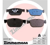 ZIMMERMANN 22317.185.1 Kit pastiglie freno, Freno a disco per POLESTAR,VOLVO,VOL