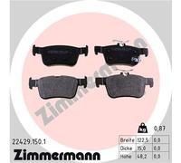 ZIMMERMANN 22429.150.1 Kit pastiglie freno, Freno a disco per HONDA,HONDA (DONGF