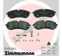 ZIMMERMANN 22492.200.2 Kit pastiglie freni