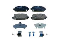 Pastiglie freno 22844.165.2 ZIMMERMANN per JEEP COMPASS