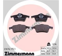 ZIMMERMANN 23076.175.1 Kit pastiglie freno, Freno a disco per VOLVO