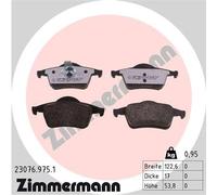 ZIMMERMANN 23076.975.1 Kit pastiglie freno, Freno a disco per VOLVO