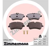 ZIMMERMANN 23144.995.1 Kit pastiglie freno, Freno a disco per MERCEDES-BENZ
