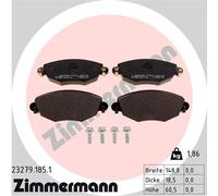 ZIMMERMANN 23279.185.1 Kit pastiglie freno, Freno a disco per FORD,FORD (CHANGAN