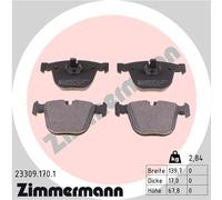ZIMMERMANN 23309.170.1 Kit pastiglie freno, Freno a disco per BENTLEY,BMW,ROLLS-